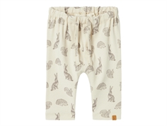 Lil Atelier turtledove animal print pants